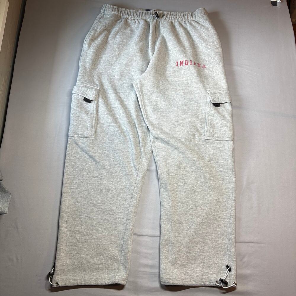 Vintage grey cargo baggy sweatpants